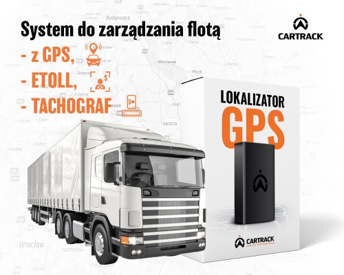 System do zarządzania flotą z GPS, ETOLL, TACHOGRAF, ROAMING
