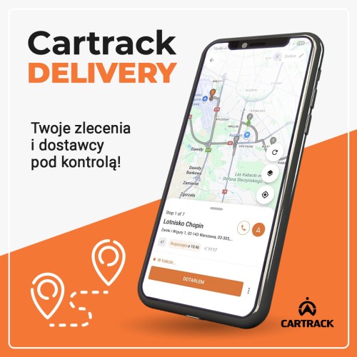 Dostawy i zlecenia pod kontrolą dzięki GPS Cartrack
