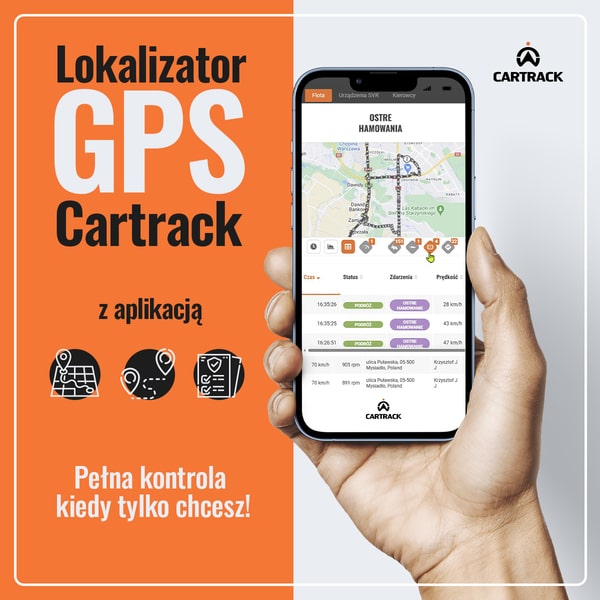 Lokalizator GPS z dostępem do aplikacji mobilnej