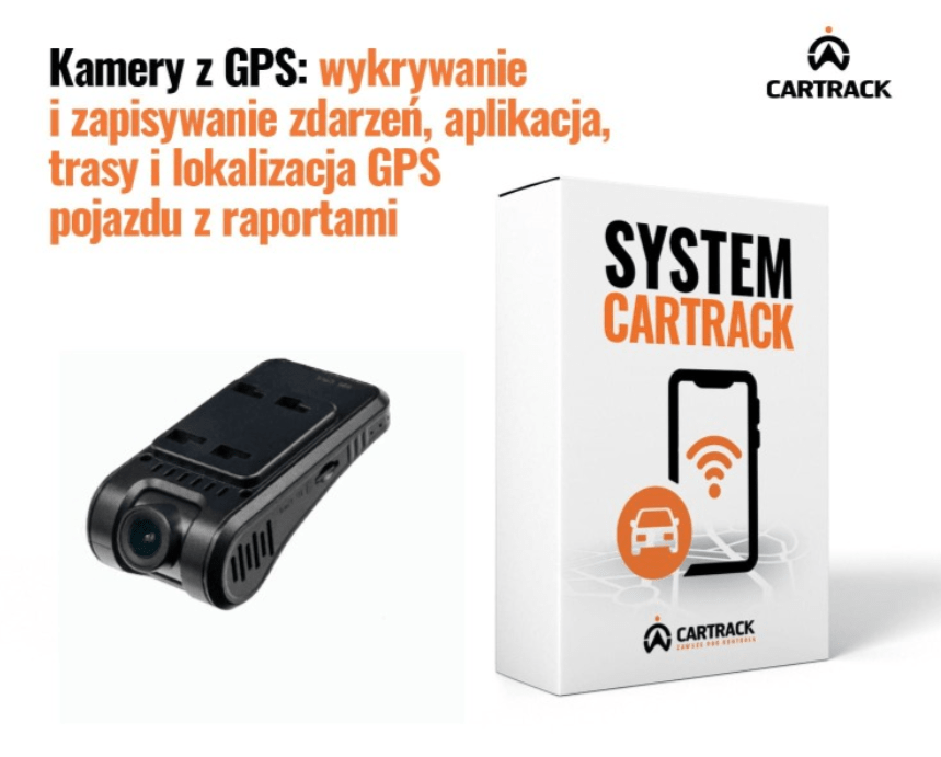 Inteligentna kontrola floty i pojazdów z kamerą z GPS Road Vision